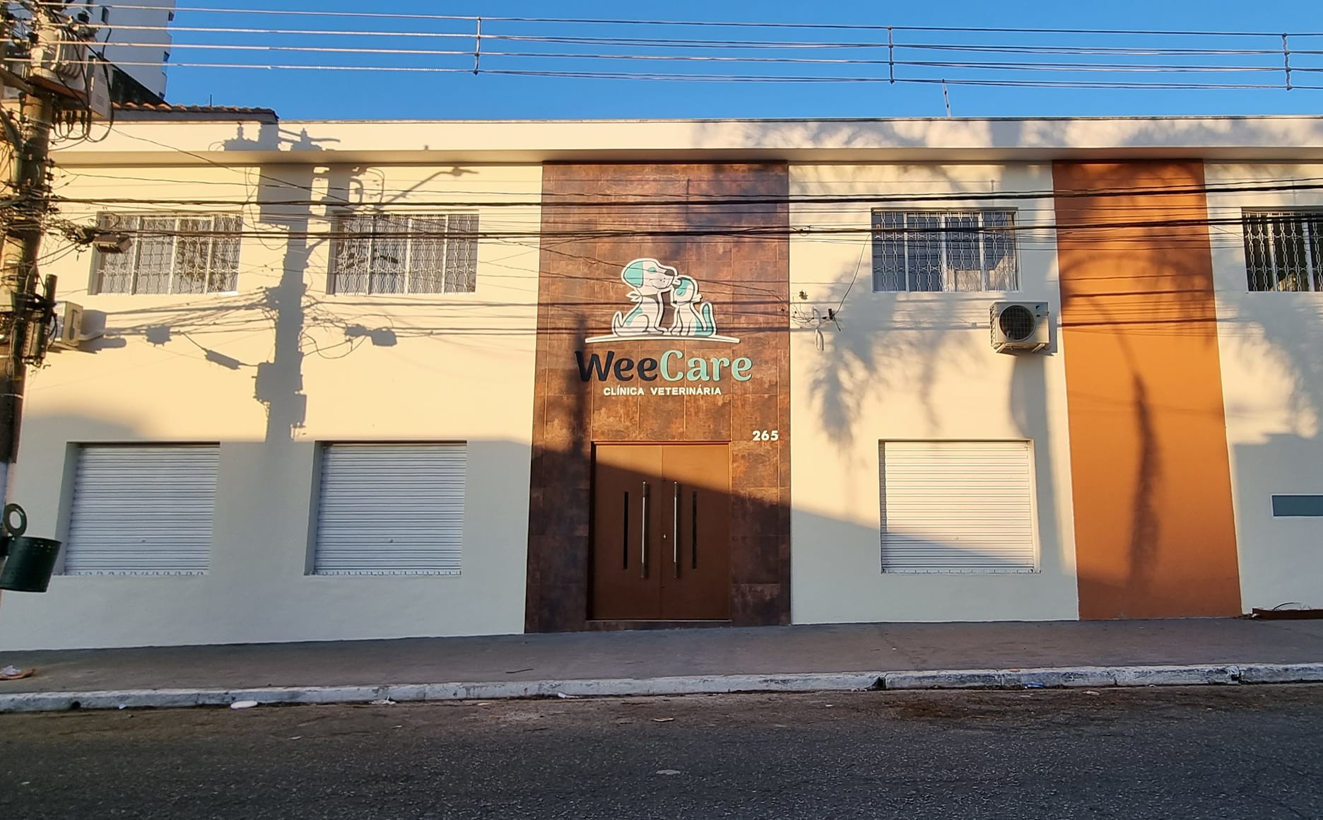 Fachada da WeeCare Clínica Veterinária